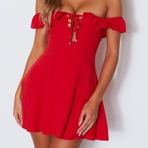 White Fox Boutique Latest Obsession Dress - Red